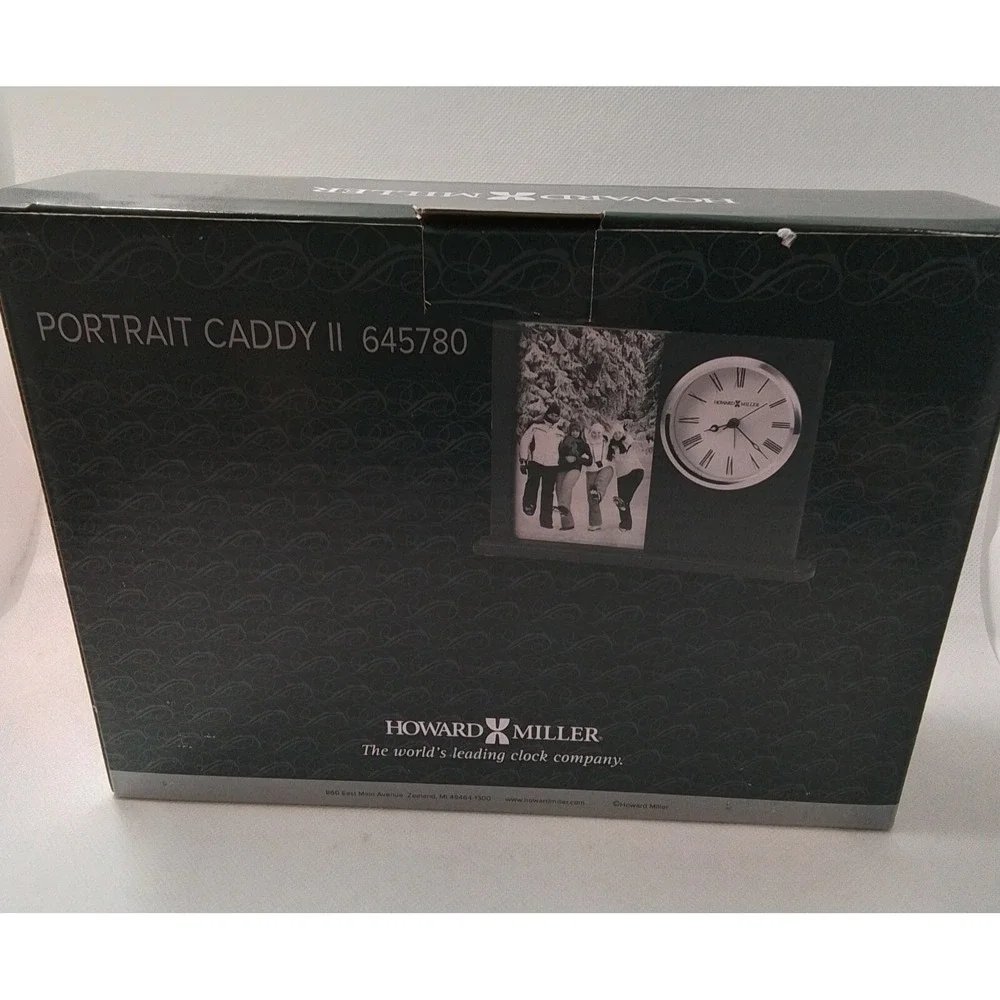 Howard Miller Portrait Caddy With‎ Clock
